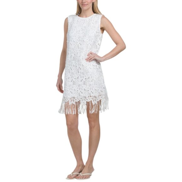 midi spring dress Spring Soirée White Floral Midi Dress